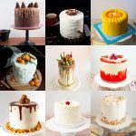 A Collage of cakes for flavor ideas.