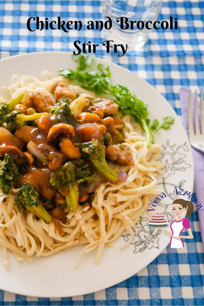 Chicken And Broccoli Stir Fry With Noodles - Veena Azmanov-9451