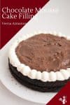 Learn to make the best mousse cake filling with chocolate.