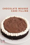 Chocolate mousse cake.