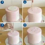 How to Stack Cakes - The Ultimate Guide (Video)- Veena Azmanov Kitchen