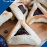Pinterest image for hamantaschen cookies