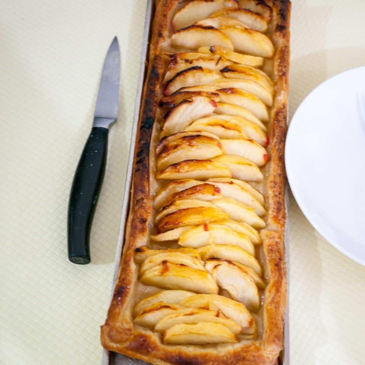 Apple Tart with Puff Pastry