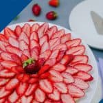 A Pinterest image for fruit tart