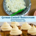 Pinterest image for German Buttercream.