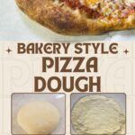 Pinterest image for Pizza dough to use on the same day.