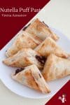 A plate of puff pastry.