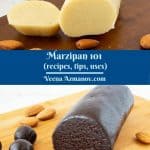 Pinterest image for marzipan.