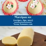 Pinterest image for marzipan.