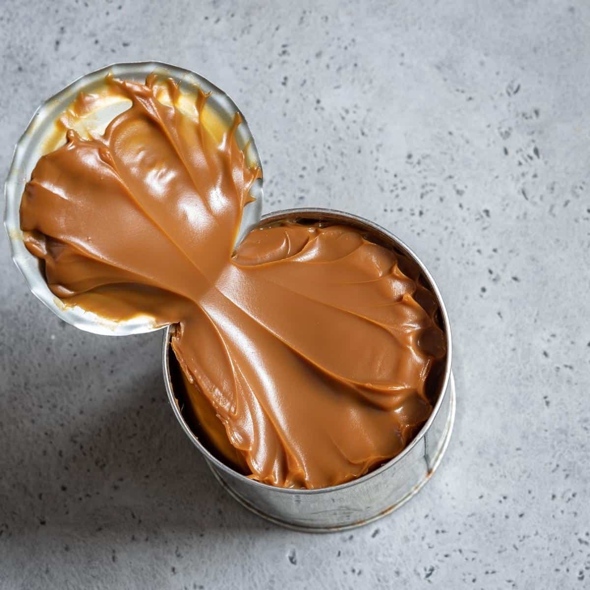 Dulce de leche in a can.