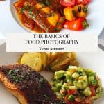 Pinterest image for food and cake Photography.