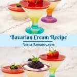 Pinterest image for Creme Bavario.
