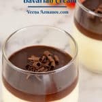 Pinterest image for Bavarian Cream.