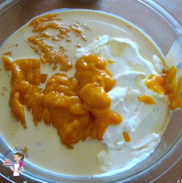Indian Mango ice cream called Kulfi