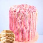 Frosted Cake with Bergamot extract.