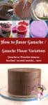 How to flavor ganache.