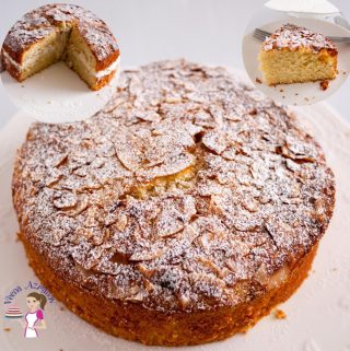 A coconut cake.