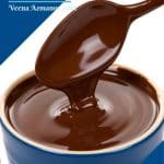 Pinterest image on how to melt chocolate correctly