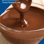 Pinterest image for how to melt chocolate correctly