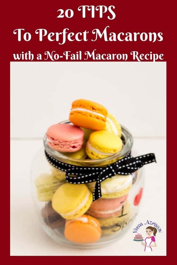 These 20 Tips to perfect macarons with a no-fail macaron recipe and step by step tutorial will have you making perfect macarons every single time.