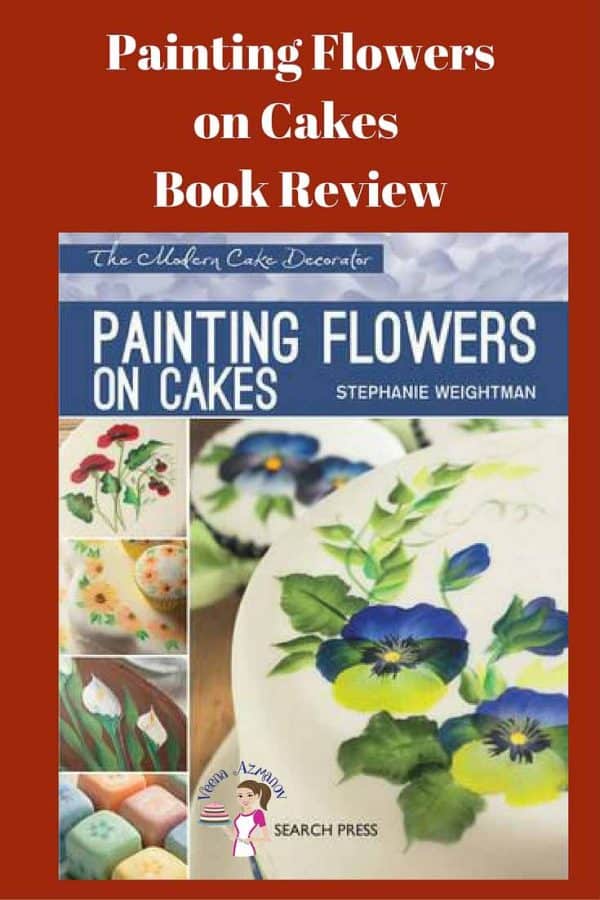I recently posted two of my cakes using the One Stroke Painting method and this book Painting Flowers on Cakes by Stephanie Weightman. Since then I've had many of you messaging with more questions. What is One Stroke Painting, How do you paint on the Cakes? What do you use?