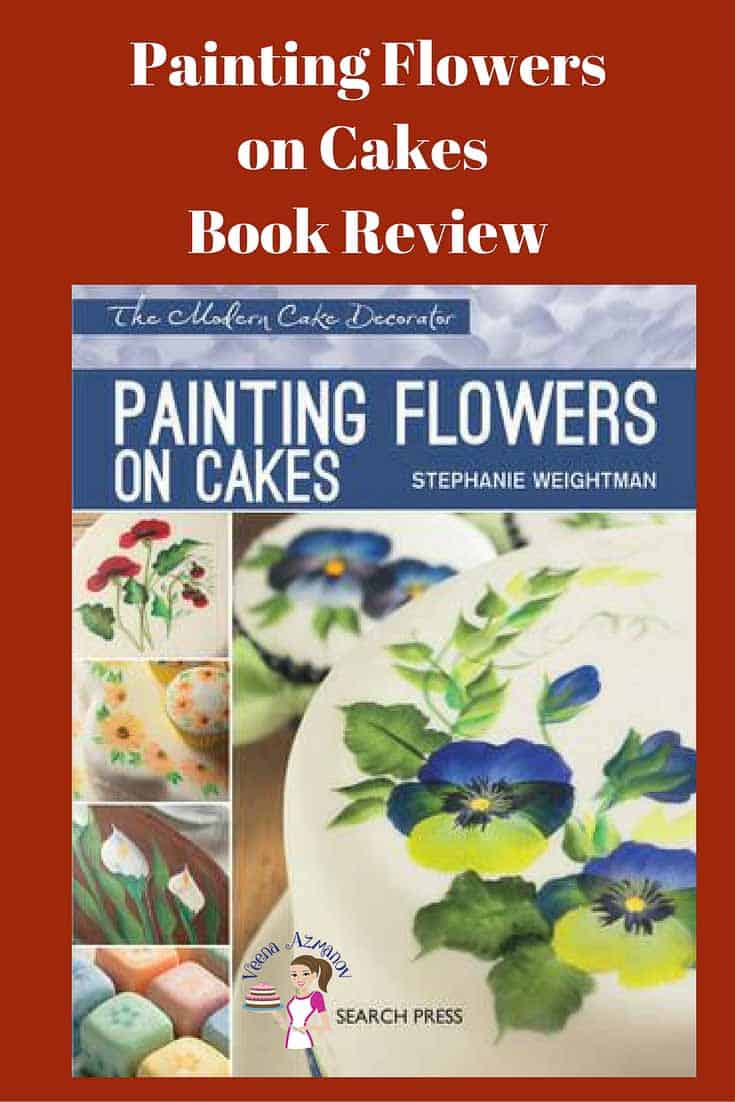 I recently posted two of my cakes using the One Stroke Painting method and this book Painting Flowers on Cakes by Stephanie Weightman.
Since then I've had many of you messaging with more questions. What is One Stroke Painting, How do you paint on the Cakes? What do you use?