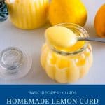 Pinterest image lemon curd how to Make it.