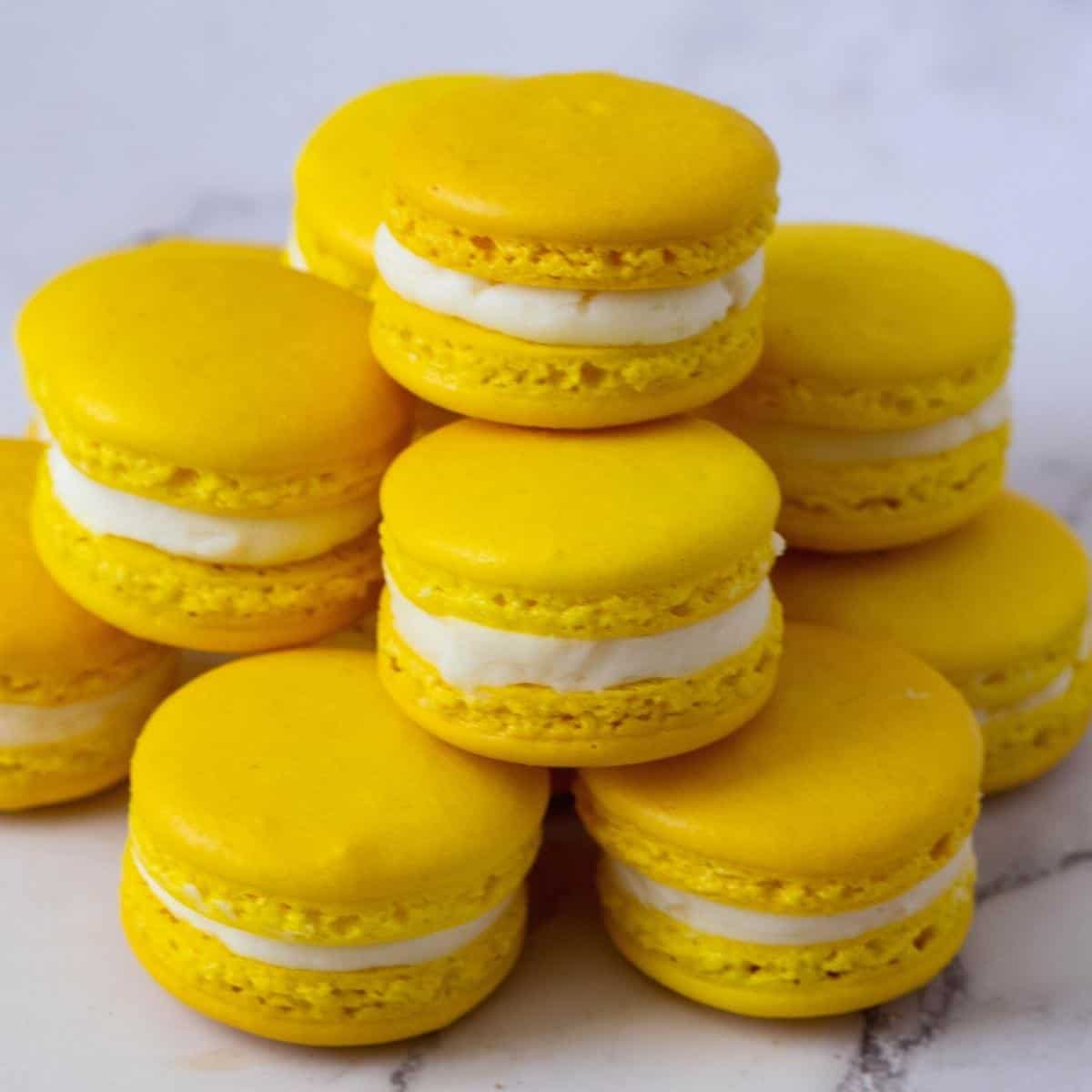 Lemon Macarons – French Recipe
