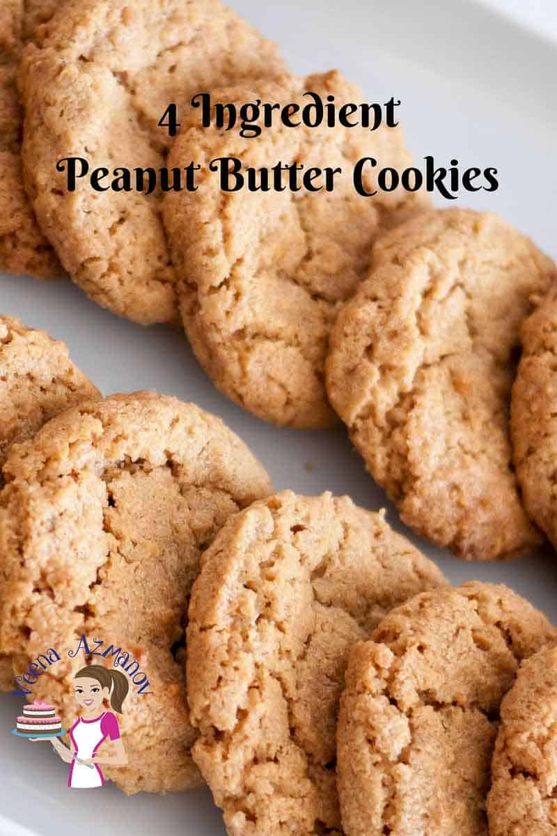 These peanut butter cookies can be a life saver when you want something quick and easy for a tea time sweet snack. Just four ingredients and 10 minutes baking time you have the soft more delicious morsels melt in your mouth. These peanut butter cookies can be a life saver when you want something quick and easy for a tea time sweet snack. Just four ingredients and 10 minutes baking time you have the soft more delicious morsels melt in your mouth.