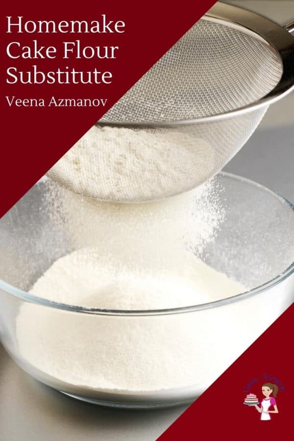 How to Make Homemade Cake Flour Substitute