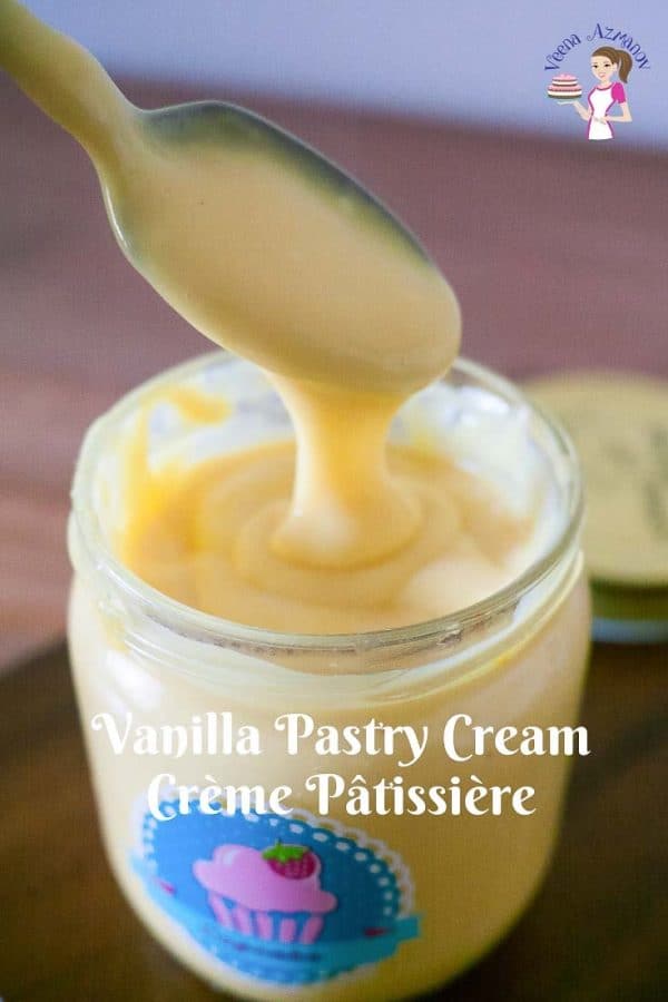 Classic French Vanilla Pastry Cream Video Recipe Veena Azmanov