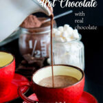 Pinterest image for Homemade Hot Chocolate.