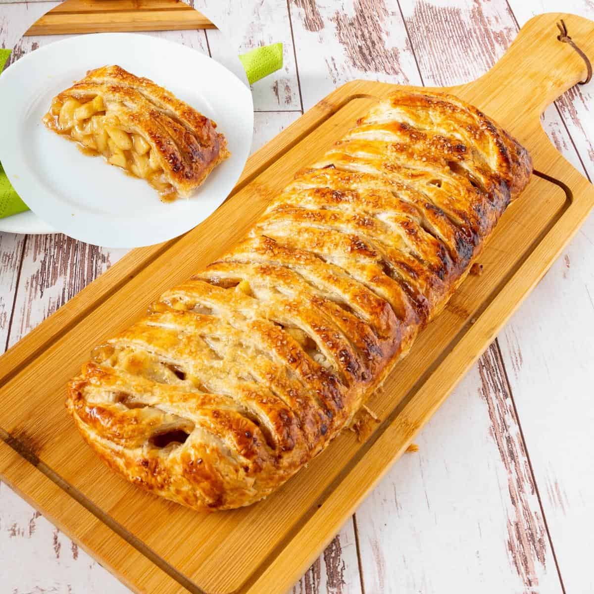 Braided Apple Puff Pastry