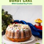 Pinterest image for Candied Fruitcake aka Glace Mixed Fruitcake Recipe.