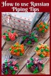 Ever wondered how to use Russian Flower Tips for Piping Flowers? Heres my recipes and tips
