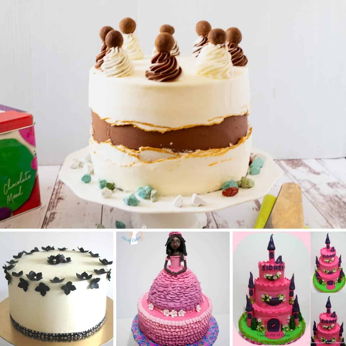 Types of buttercream recipes.