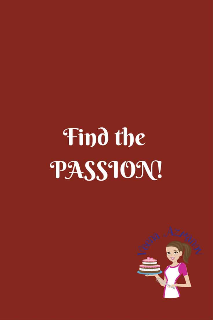Text: Find the passion!