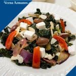 A Pinterest image for kale