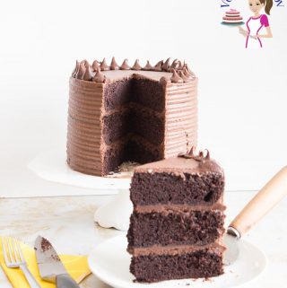How to make a classic, or best ever chocolate cake with Swiss meringue Buttercream