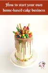 A birthday cake