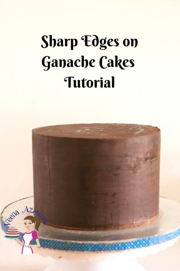 Sharp edges on ganache cakes are now the basics of good cake decorating. Almost all professionally decorated cakes you see have beautiful crisp share edges with perfect straight sides all around. This video shares how I get sharp edges on my ganache cakes.