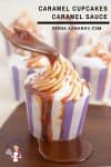 A caramel cupcake.