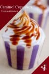 A caramel cupcake.