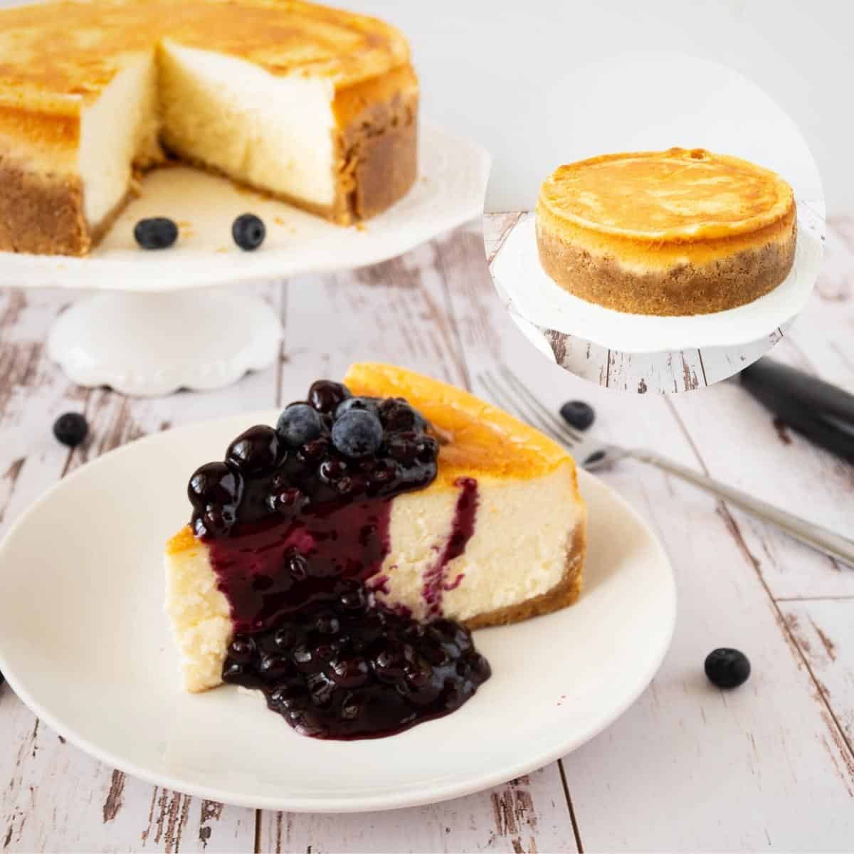 Blueberry Cheesecake – Baked