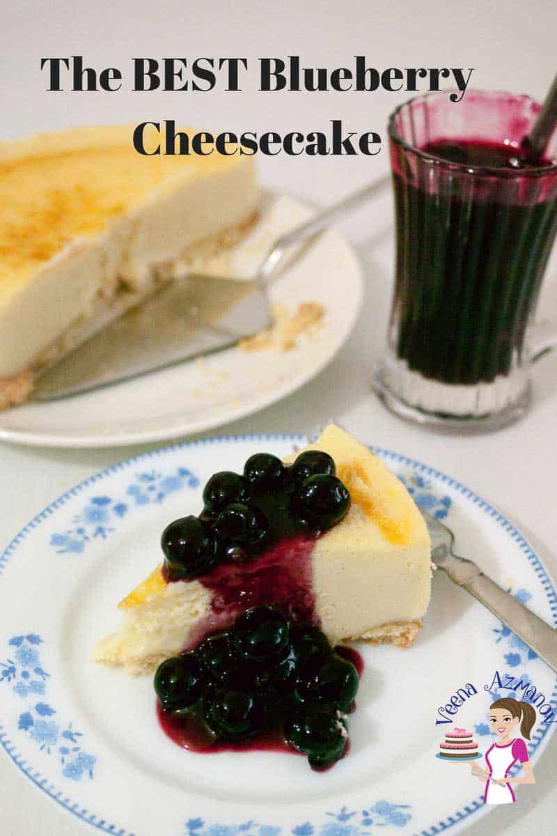 If you were wondering how to make a blueberry cheesecake then this is the best blueberry cheesecake recipe. This simple, easy and effortless recipe has creamy mascarpone cheesecake batter baked to perfection then topped with plump juicy blueberry compote that just melts in the mouth. Make it with fresh or frozen blueberries any time of the year. If you were wondering how to make a blueberry cheesecake then this is the best blueberry cheesecake recipe. This simple, easy and effortless recipe has creamy mascarpone cheesecake batter baked to perfection then topped with plump juicy blueberry compote that just melts in the mouth. Make it with fresh or frozen blueberries any time of the year.