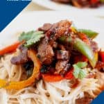 Pinterest image for stir fry
