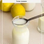 Pinterest image for homemade buttermilk Substitutes.