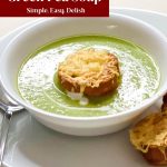 Pinterest image for Fresh or Frozen Green Peas.