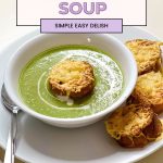 Pinterest image for Fresh or Frozen Green Peas.