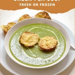 Pinterest image for Fresh or Frozen Green Peas.